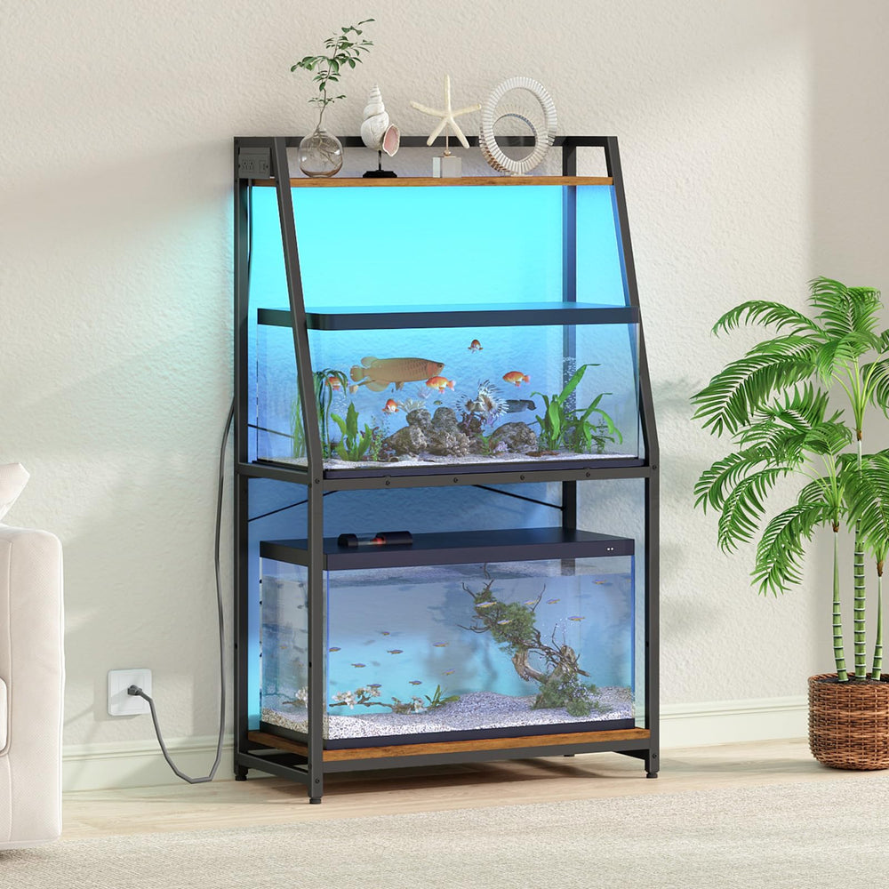 HOOBRO stand's sturdy metal frame shown for lasting stability