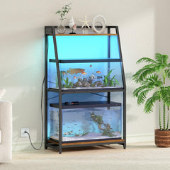HOOBRO stand's sturdy metal frame shown for lasting stability