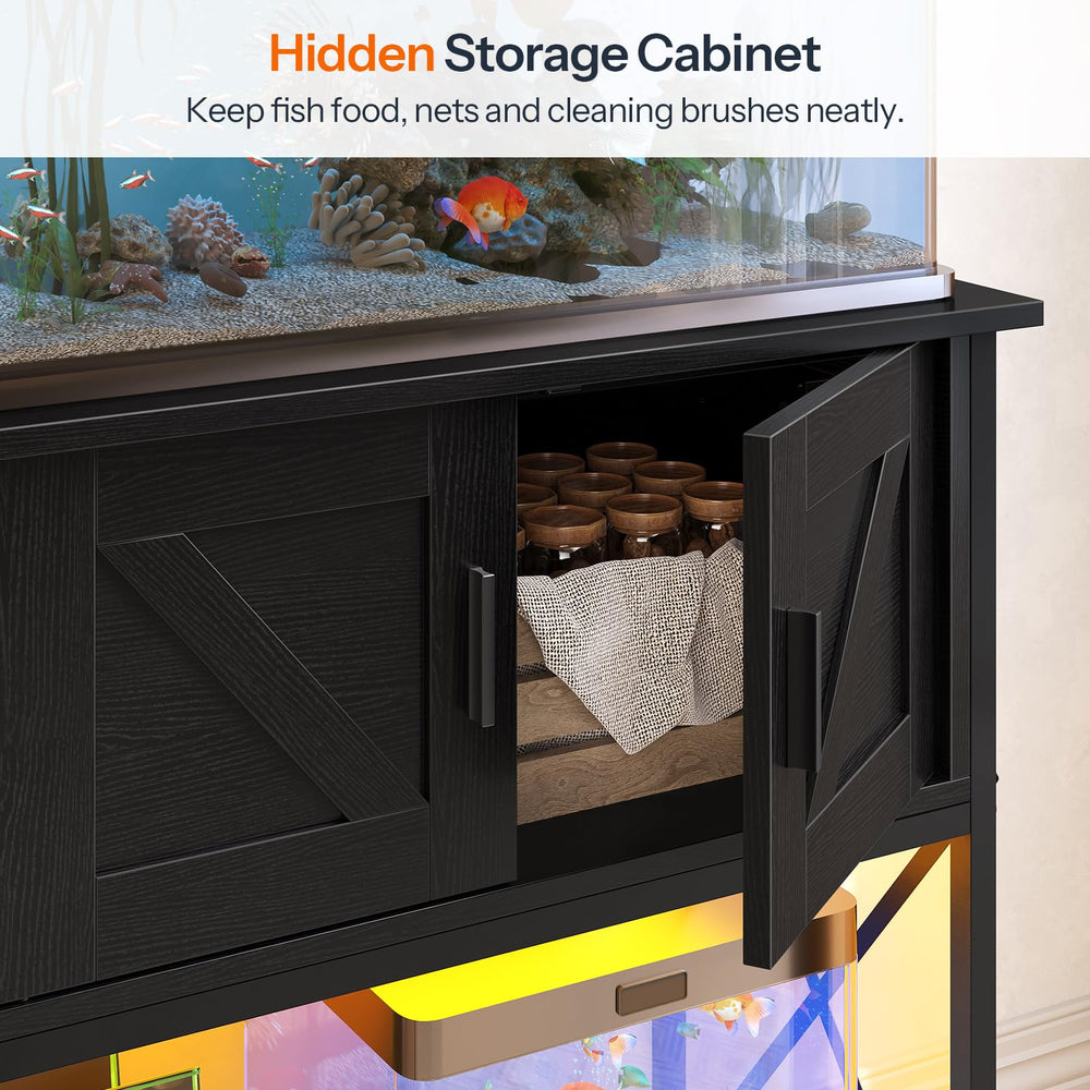 HOOBRO stand adjustable feet detail enables level setup on uneven floors.