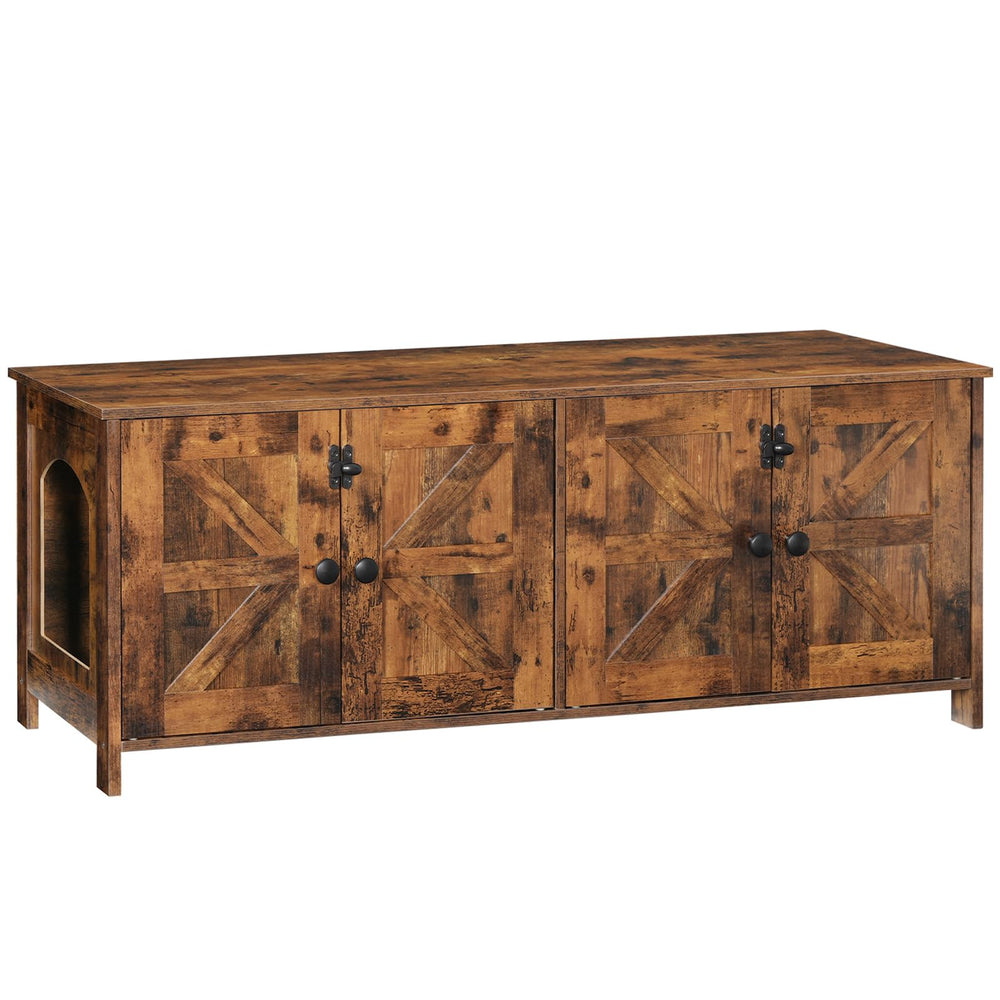 HOOBRO versatile cat furniture doubles as litter concealer and storage