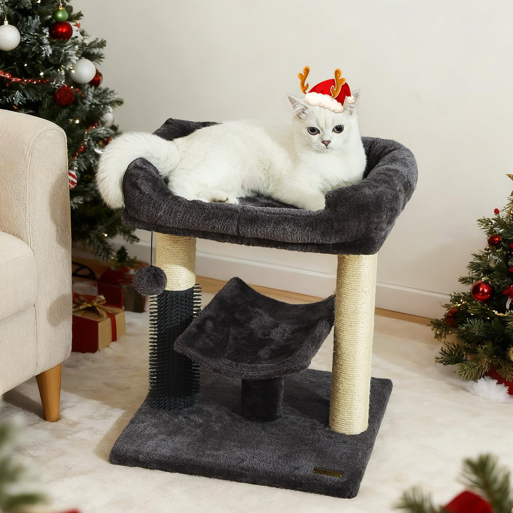 Hoopet cat tree scratching board provides multi-angle scratching to protect furniture