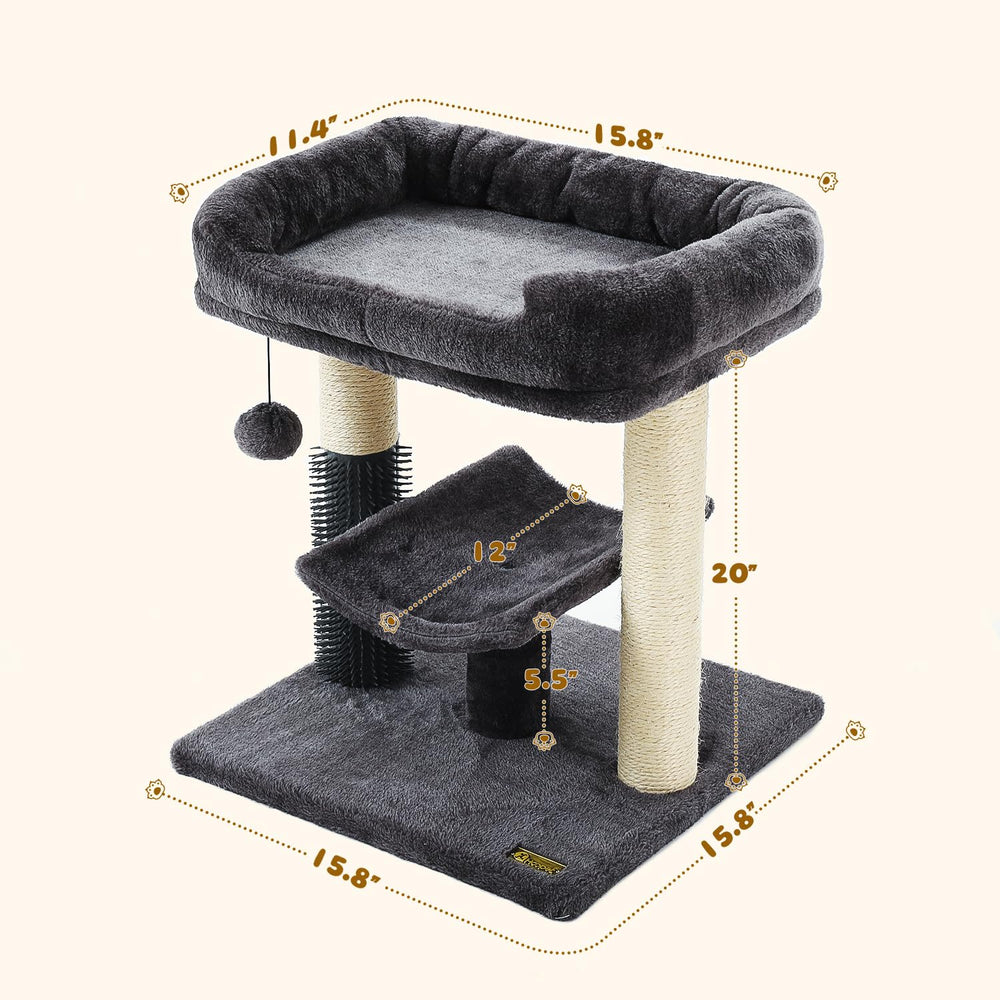 Hoopet cat tree sisal post is ideal for satisfying scratching instincts and protecting furniture