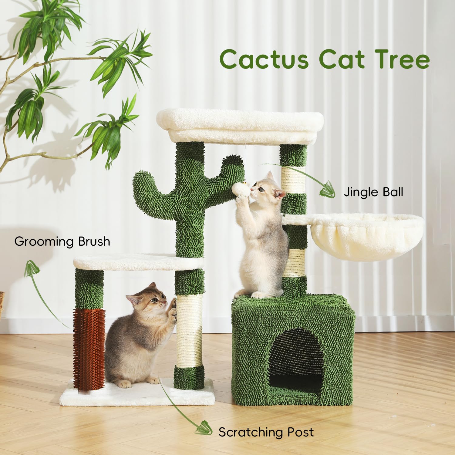 HOOPET interactive hanging ball cat toy sparks active play and curiosity