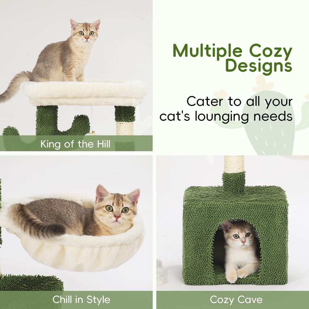 HOOPET plush perch for kittens offers cozy lounging after play