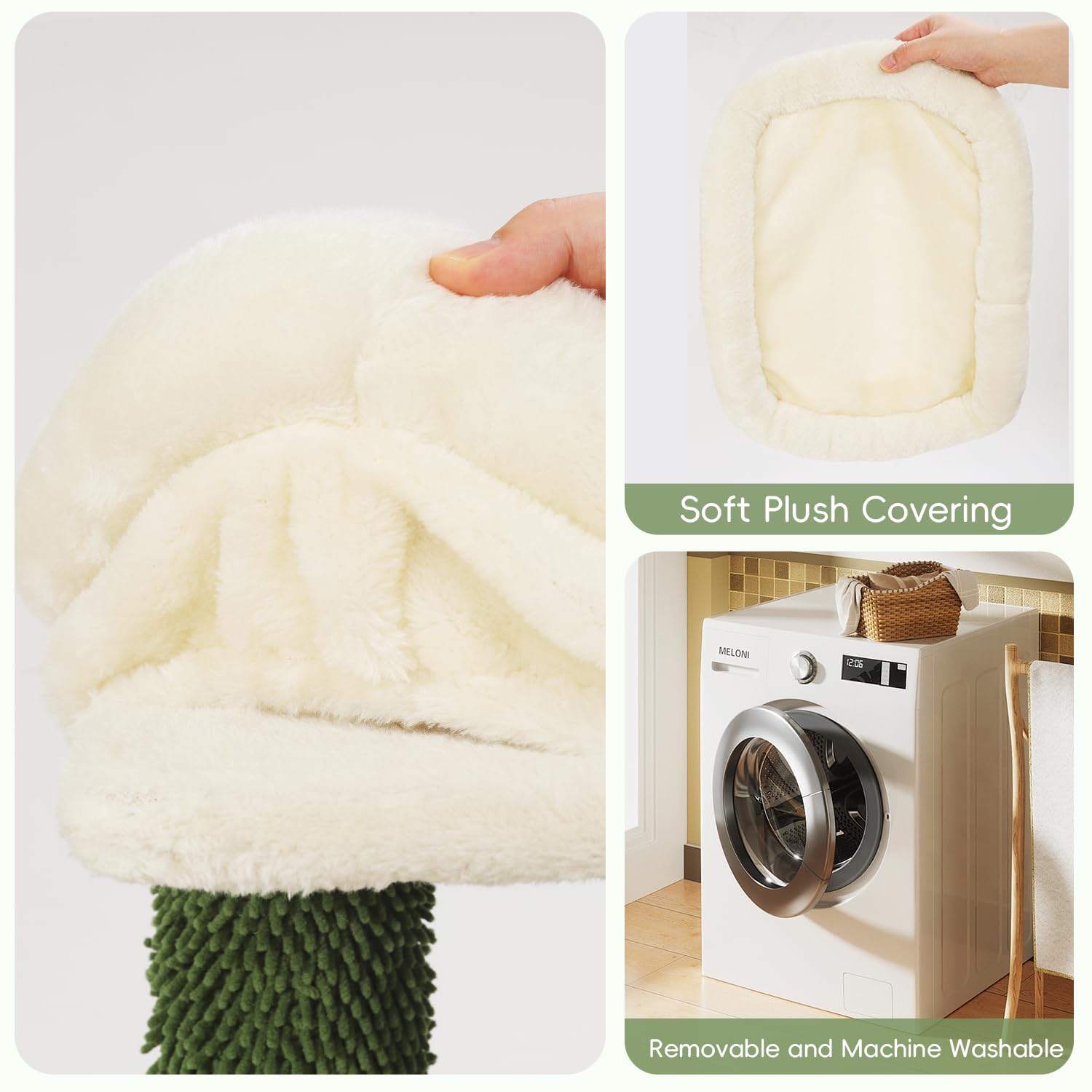 HOOPET self-groomer helps keep fur clean during play sessions