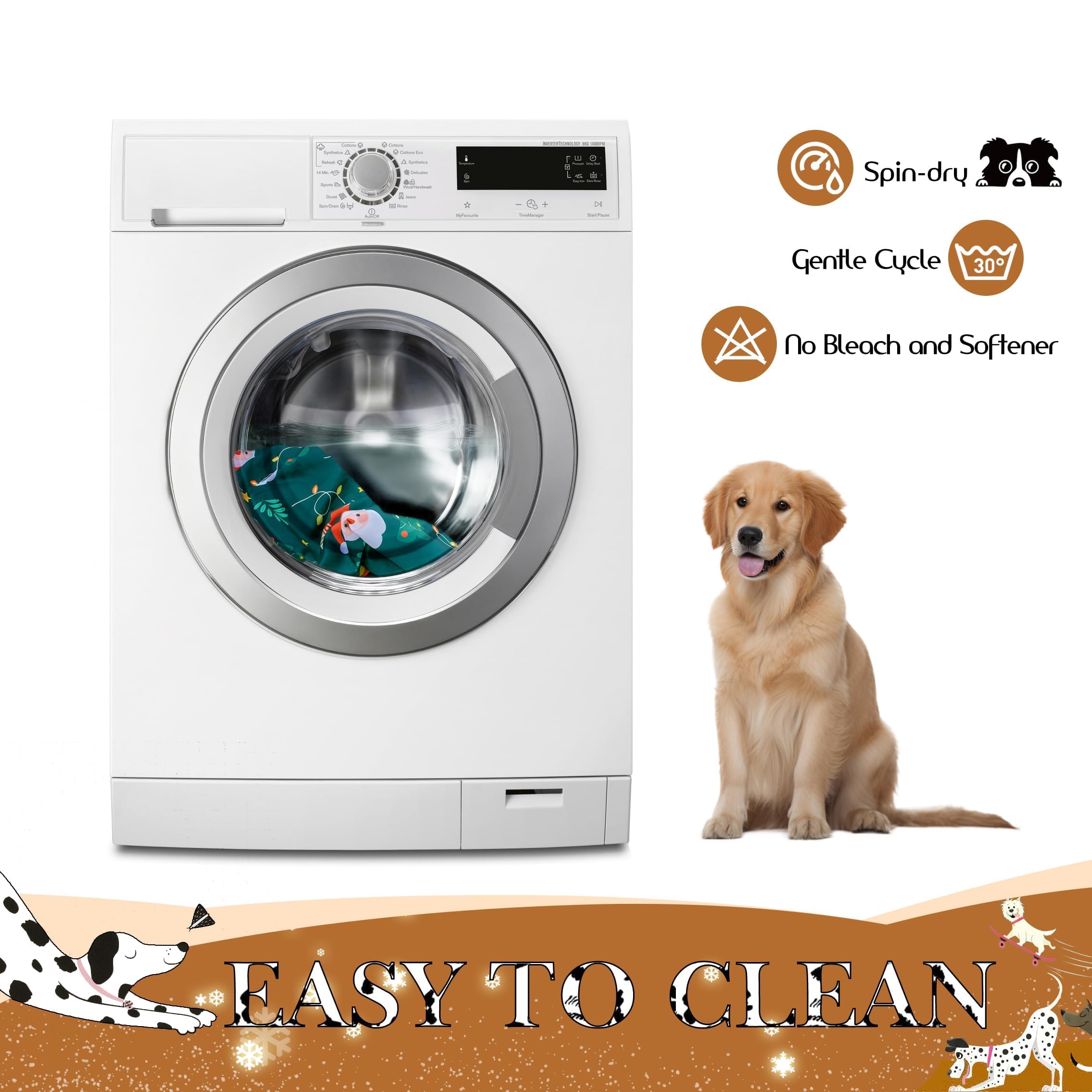 Hoopttay medium-large fit suitable for Golden Retriever and similar breeds.