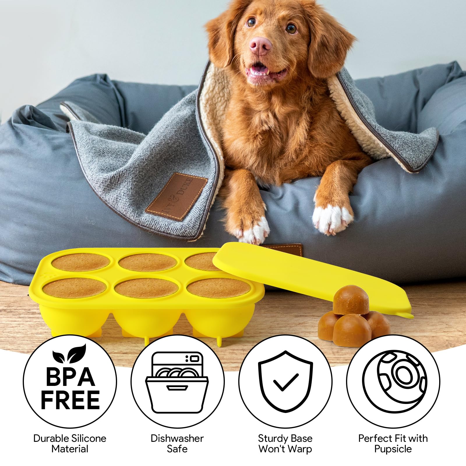 HooYiYuuX lid included for cleaner, mess-free prep