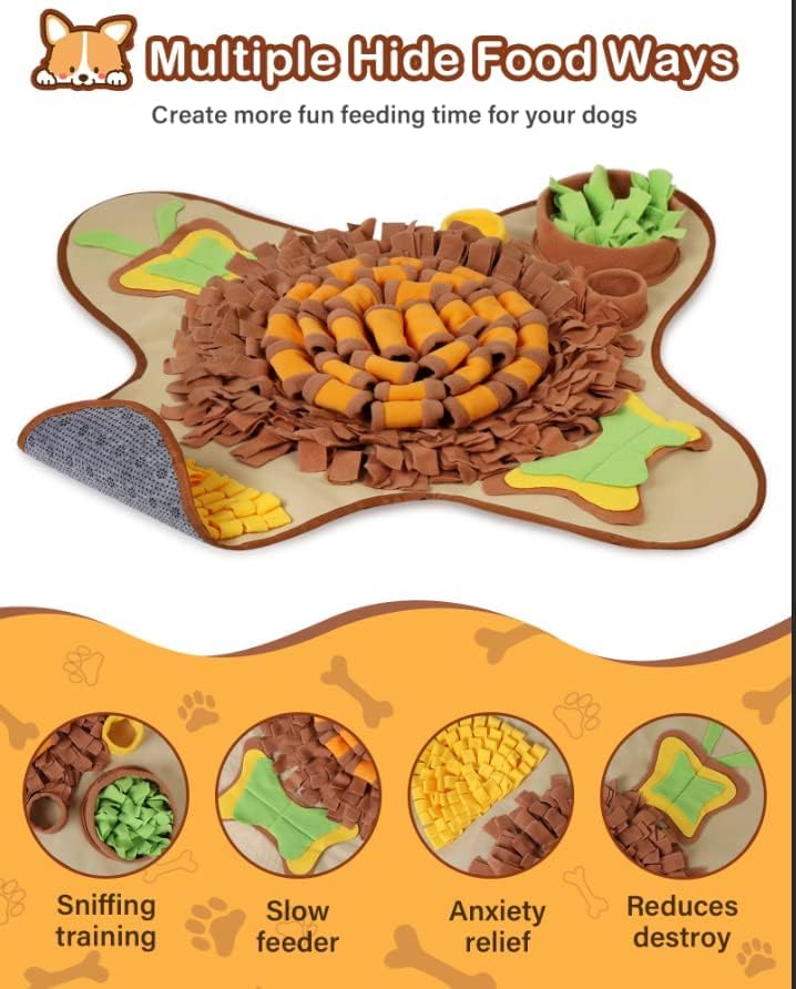 HOPET Snuffle Mat is machine-washable for easy cleaning.