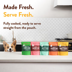 Hopkin's Pork N’ Potato ingredient list shows limited ingredients and USA-sourced components.