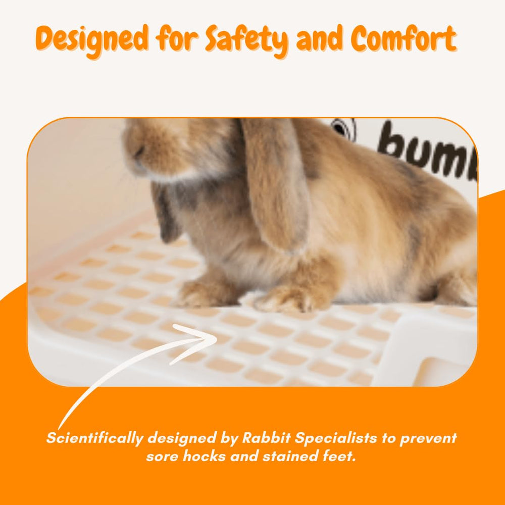 HoppScotch.bun Bumbox dump tray demonstrates mess-free cleaning and quick disposal