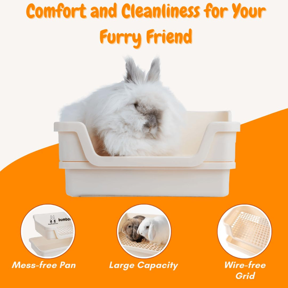 HoppScotch.bun Bumbox low-entry design offers easy entry and exit for small animals