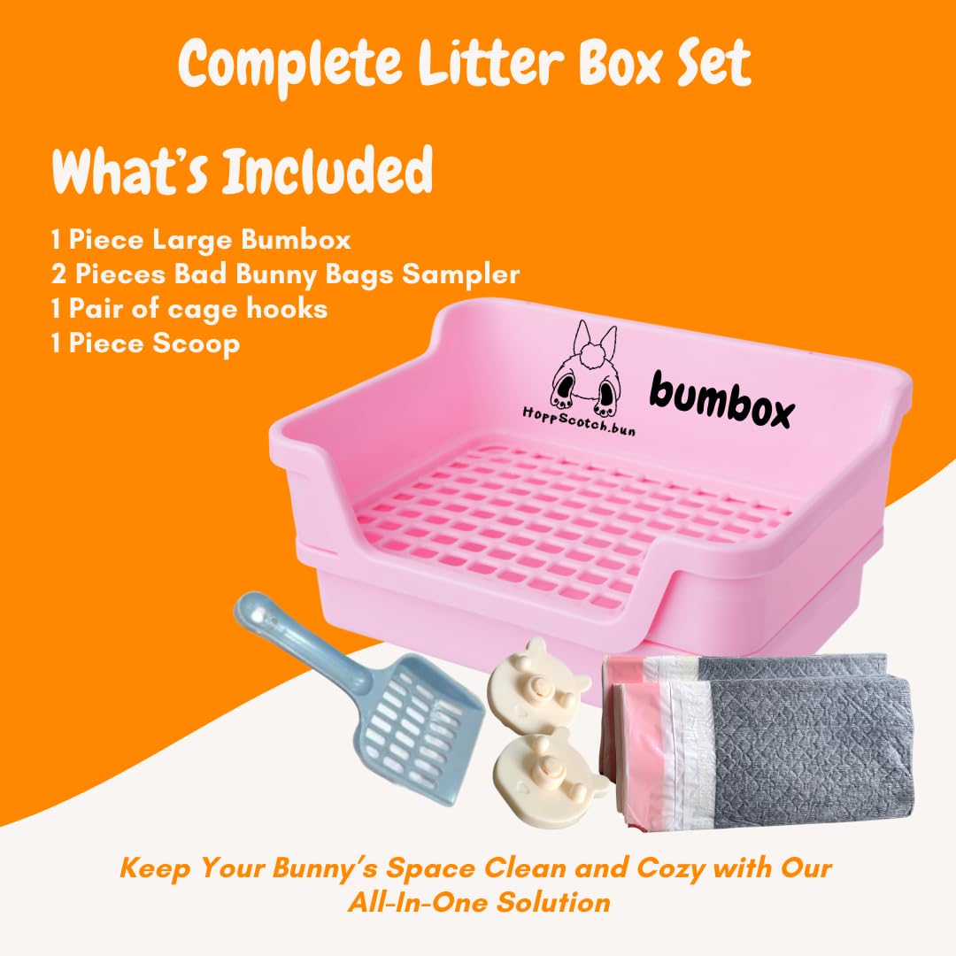 HoppScotch.bun Bumbox pink easy-clean design simplifies maintenance