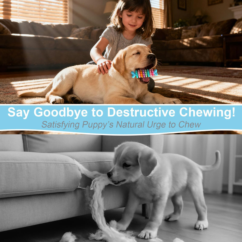 Horibnd Juguete regalo para cachorros alivia dolor de denticion