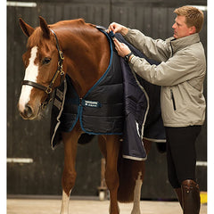 Horseware blanket liner 200g 75 side view shows compatibility with liner systems.