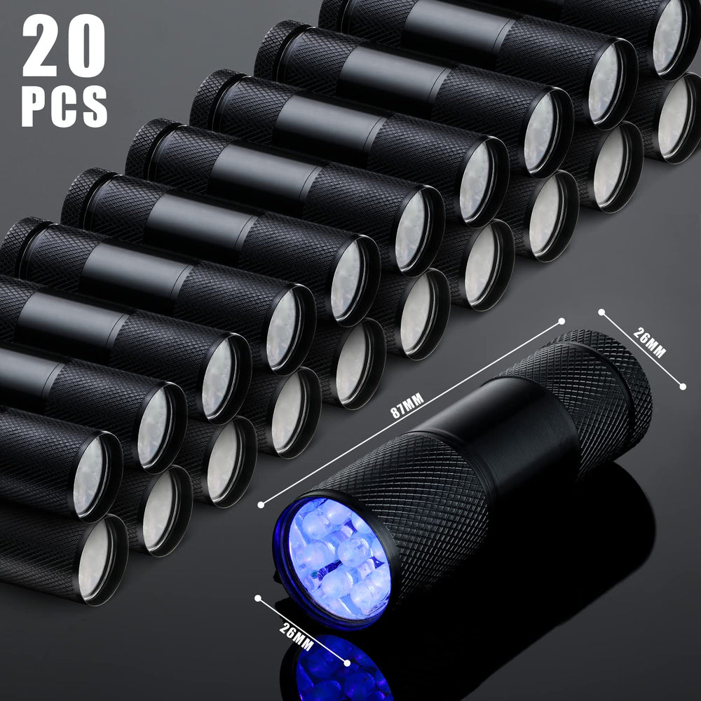 Hortsun UV flashlight with metal body aluminum design for durable use