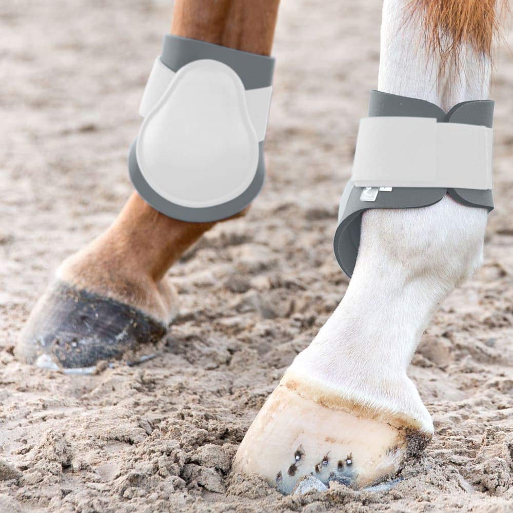HORZE Chicago Fetlock Rear Boots neoprene lining close-up soft cushioning