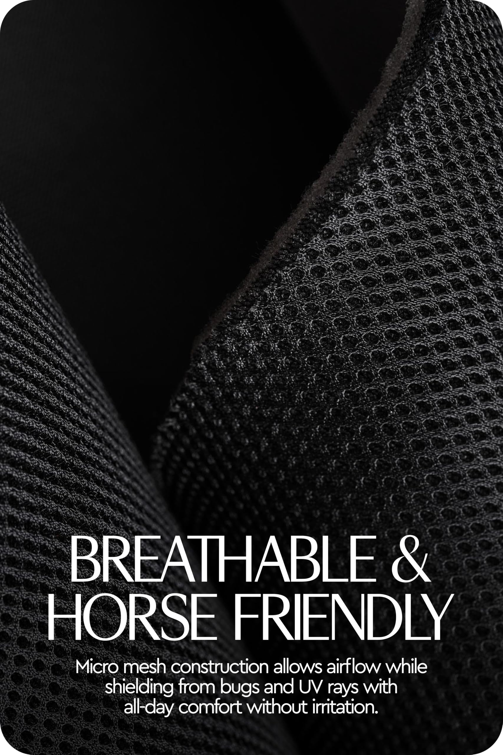 HORZE horse fly mask light brown and black finish complements other tack.