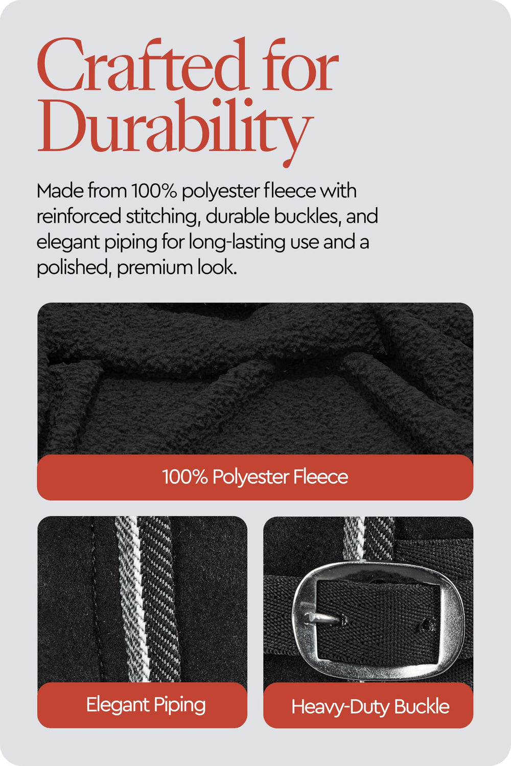 Versatile HORZE Kiel fleece can be a liner or stable sheet.