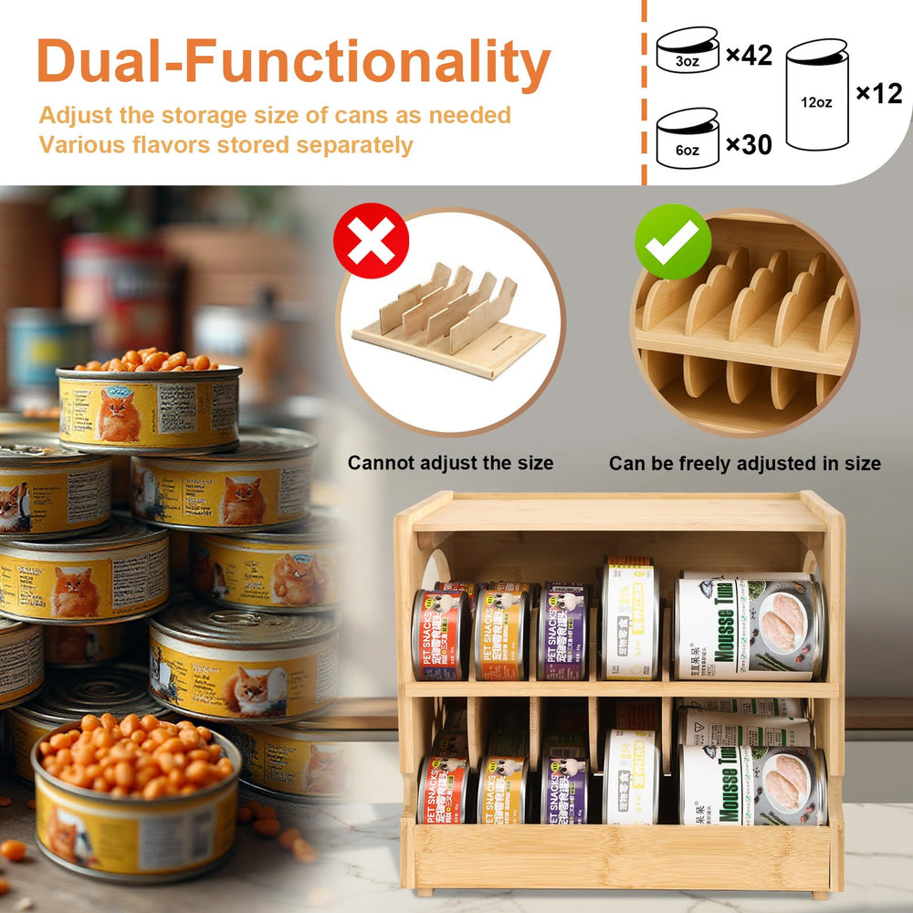 HOSASSPER versatile storage for fridge, cabinet, and counter spaces