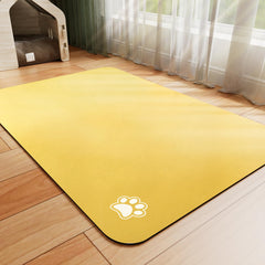 HotLive alfombrilla absorbente para comida y agua de mascotas, evita manchas