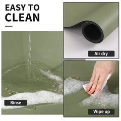 HotLive dog feeding mat anti-slip backing keeps bowls secure during meals.