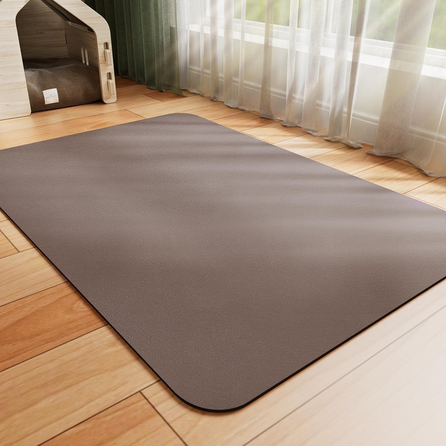 HotLive dog food mat absorbent-water keeps floors dry and clean