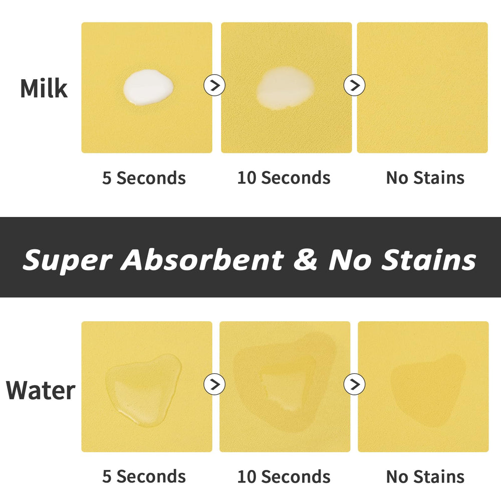 HotLive no-stains PU material mat hides stains for easy cleanup after meals.
