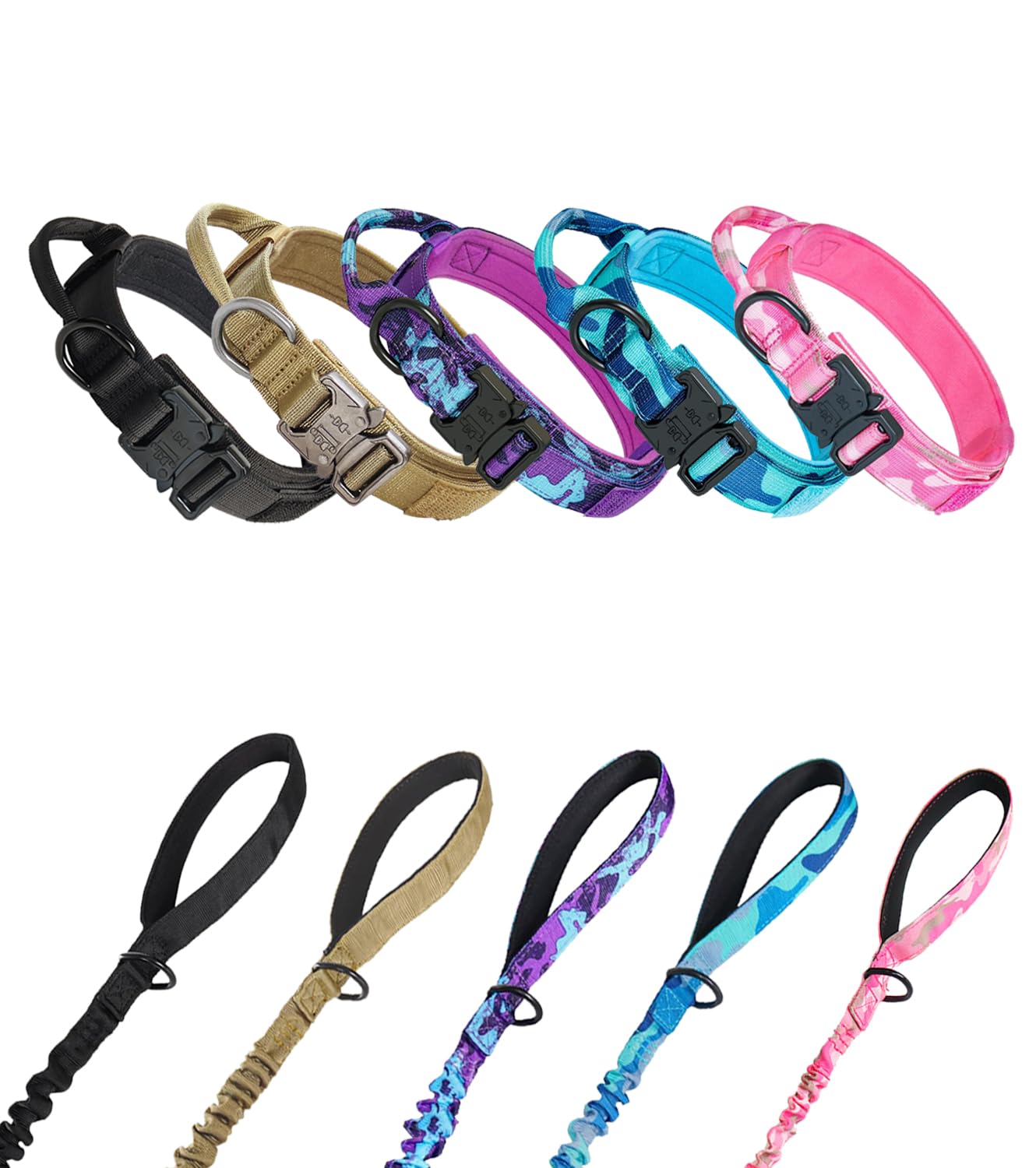 Hotsky reflective patch on collar enhances low-light visibility during walks.