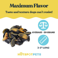 Hotspot Pets dog chew hooves may support oral hygiene routines