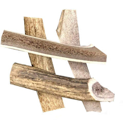 Hotspot Pets premium split elk antlers 7in pack cover—durable chew for large dogs