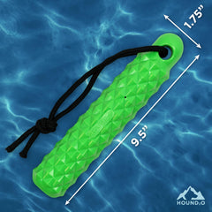HOUND2O rope bumper water adventures float for lakes and pools.