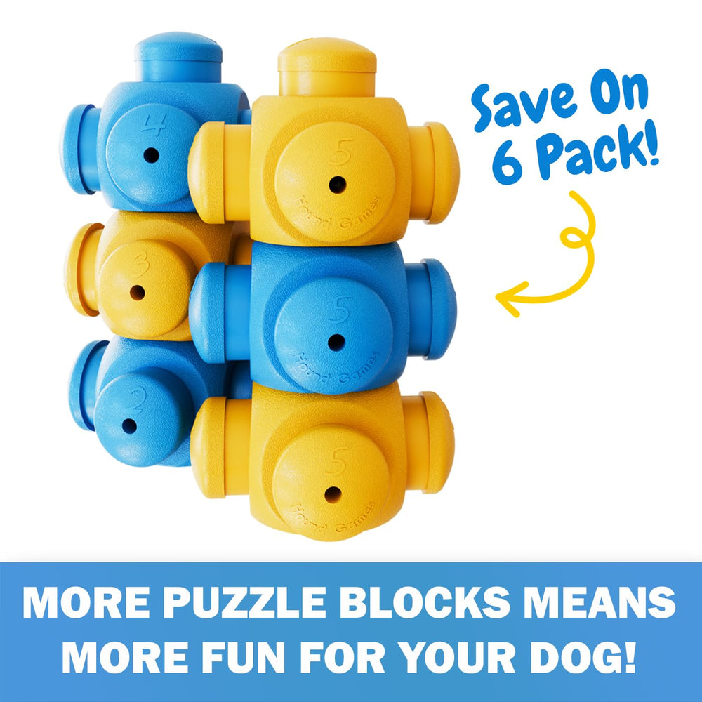 HOUNDGAMES advanced-level puzzle showing multiple levels to keep dog engaged.