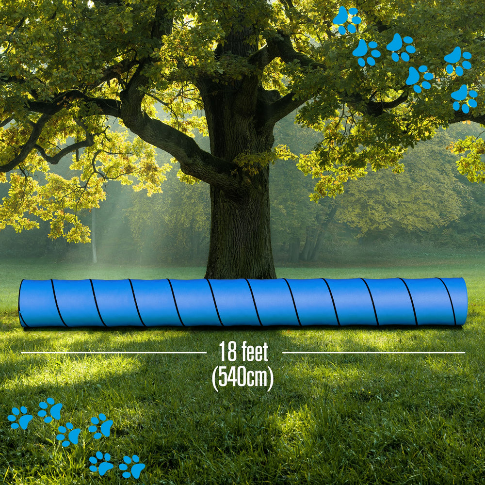 Houseables dog tunnel carrying case for easy transport to training