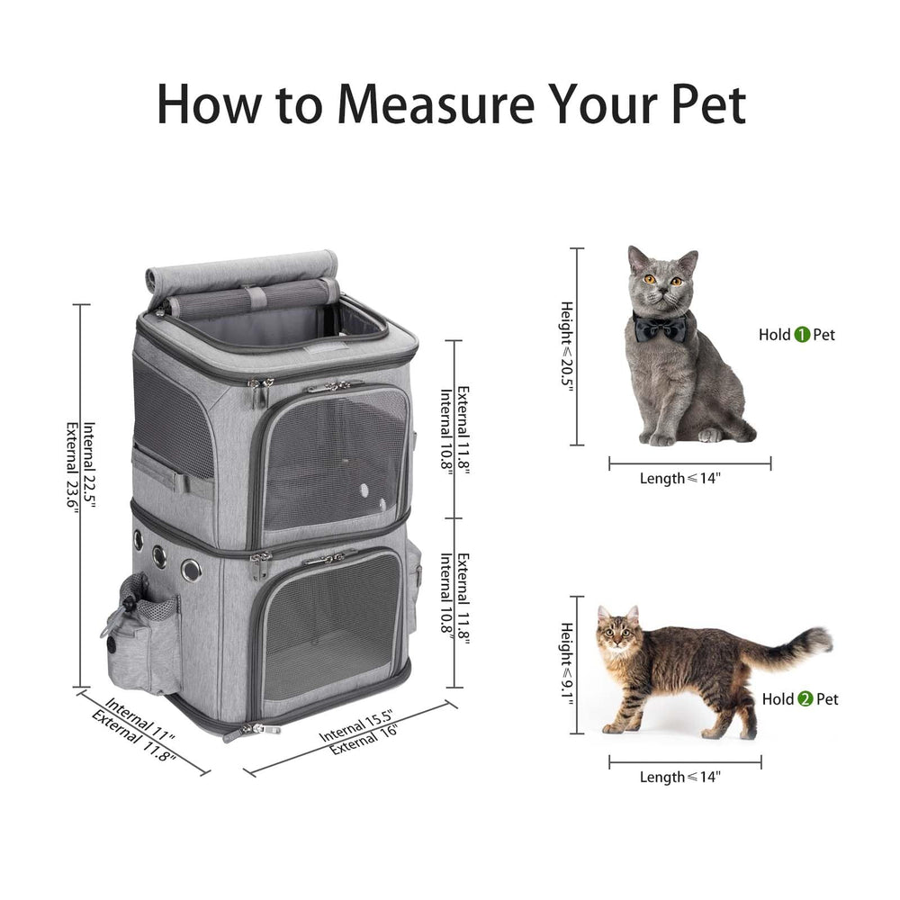 HOVONO front-entry zipper access for easy in-and-out for anxious pets.
