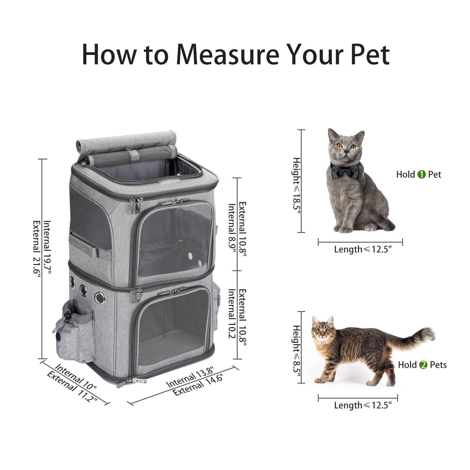 HOVONO size guide helps ensure a proper fit for your pet.