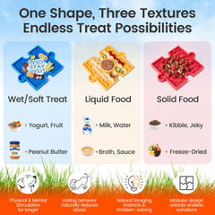 HowGo BPA-free silicone mat safe for daily dog use