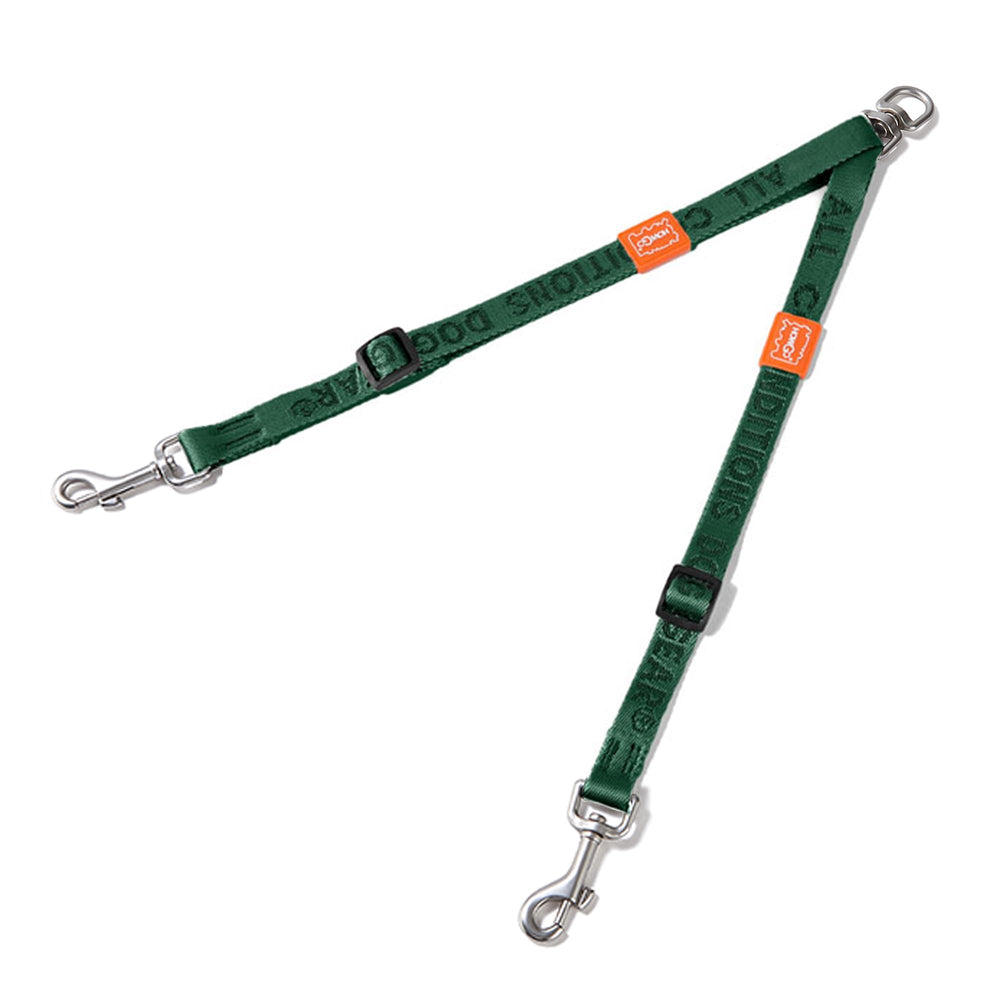 HOWGO double-dog-leash-360-swivel demonstrates smooth, tangled-free walking with independent control