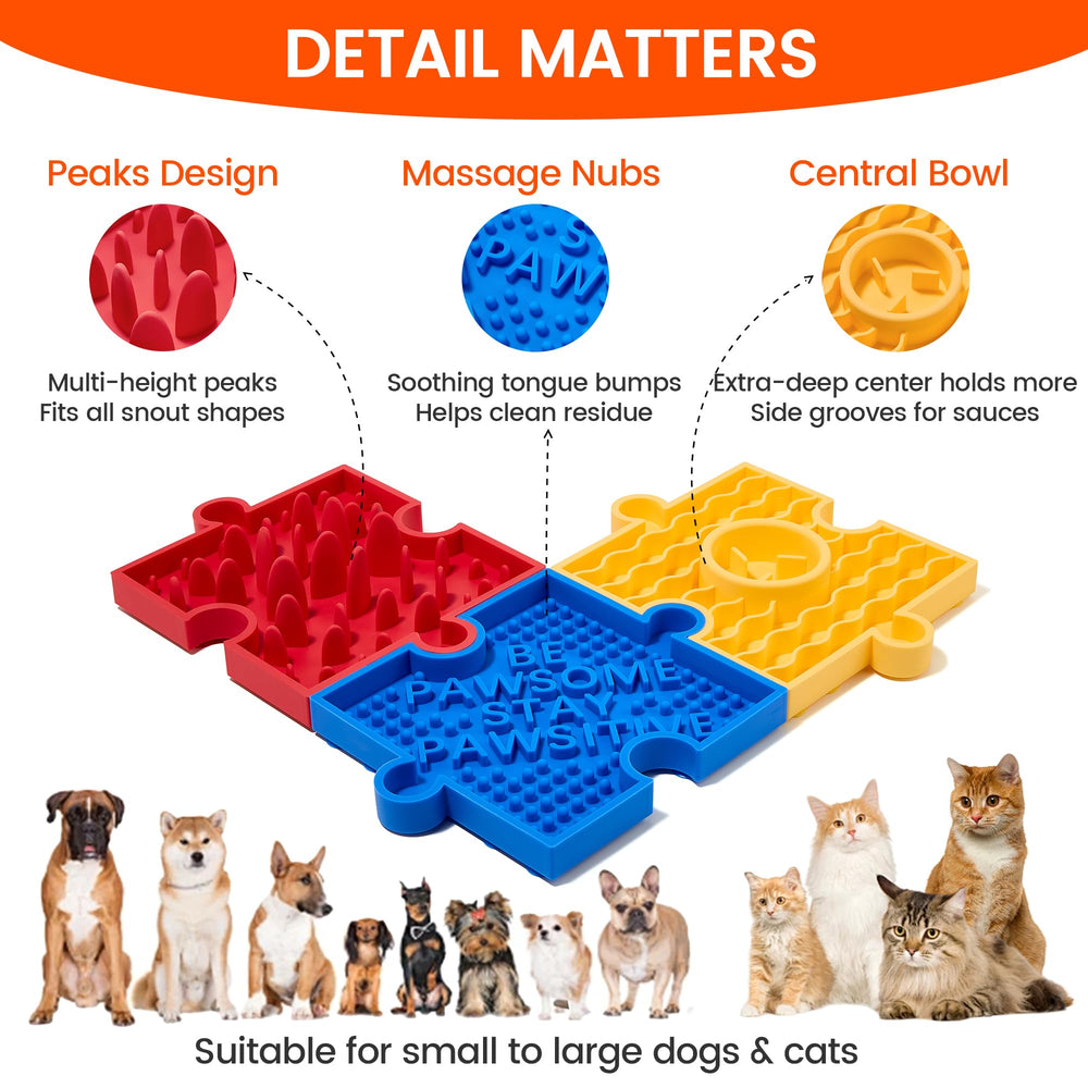 HowGo mat with 38 suction cups stays firmly in place during meals