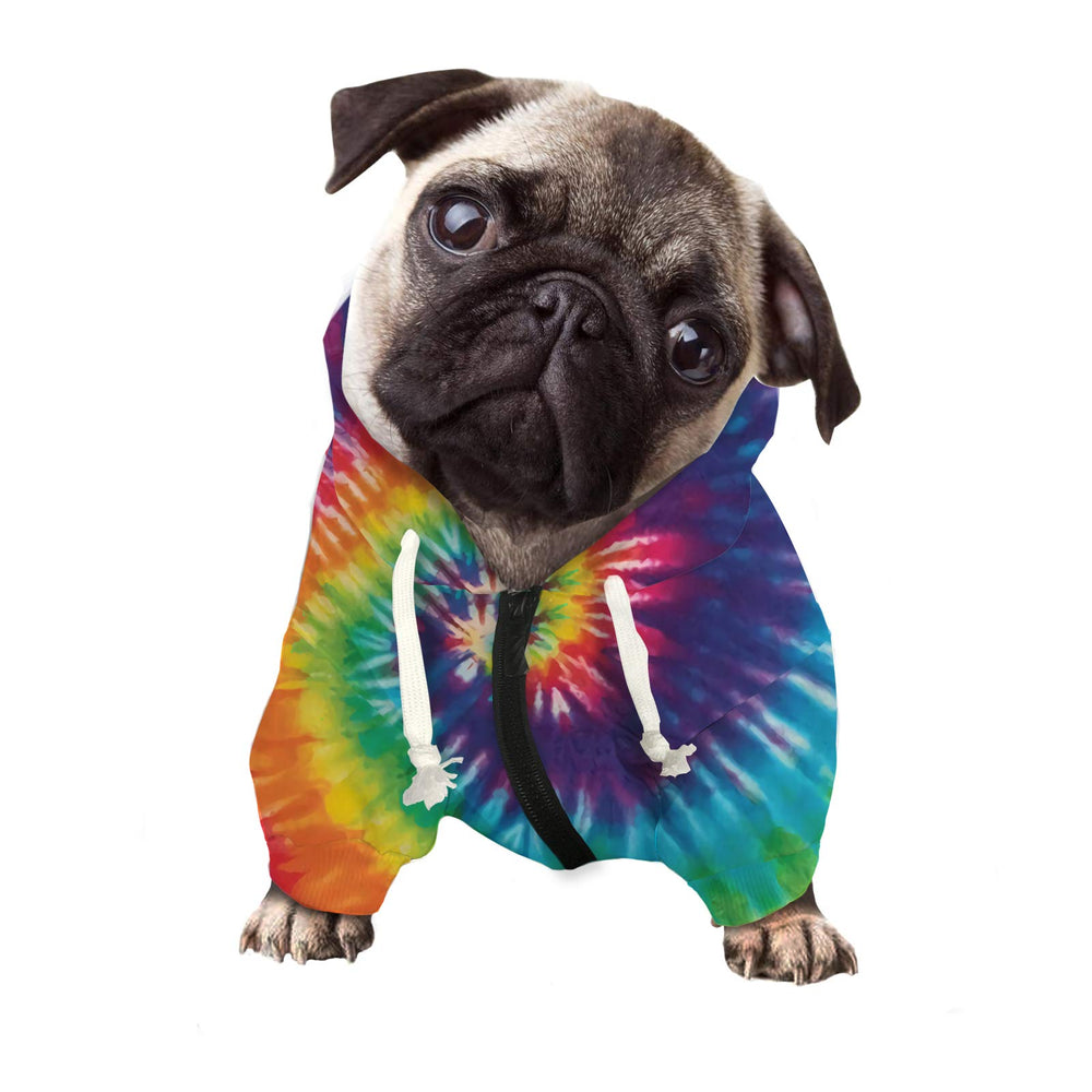 Howilath Dog Zipper Hoodie streetwear look ideal for outings and photos.