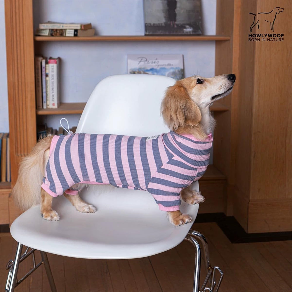 HowlyWoof Dachshund Shirt Lightweight-Breathable fabric for year-round comfort