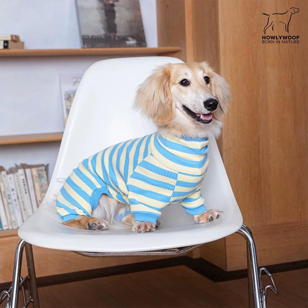 HowlyWoof Dachshund Shirt Machine-Washable easy care design