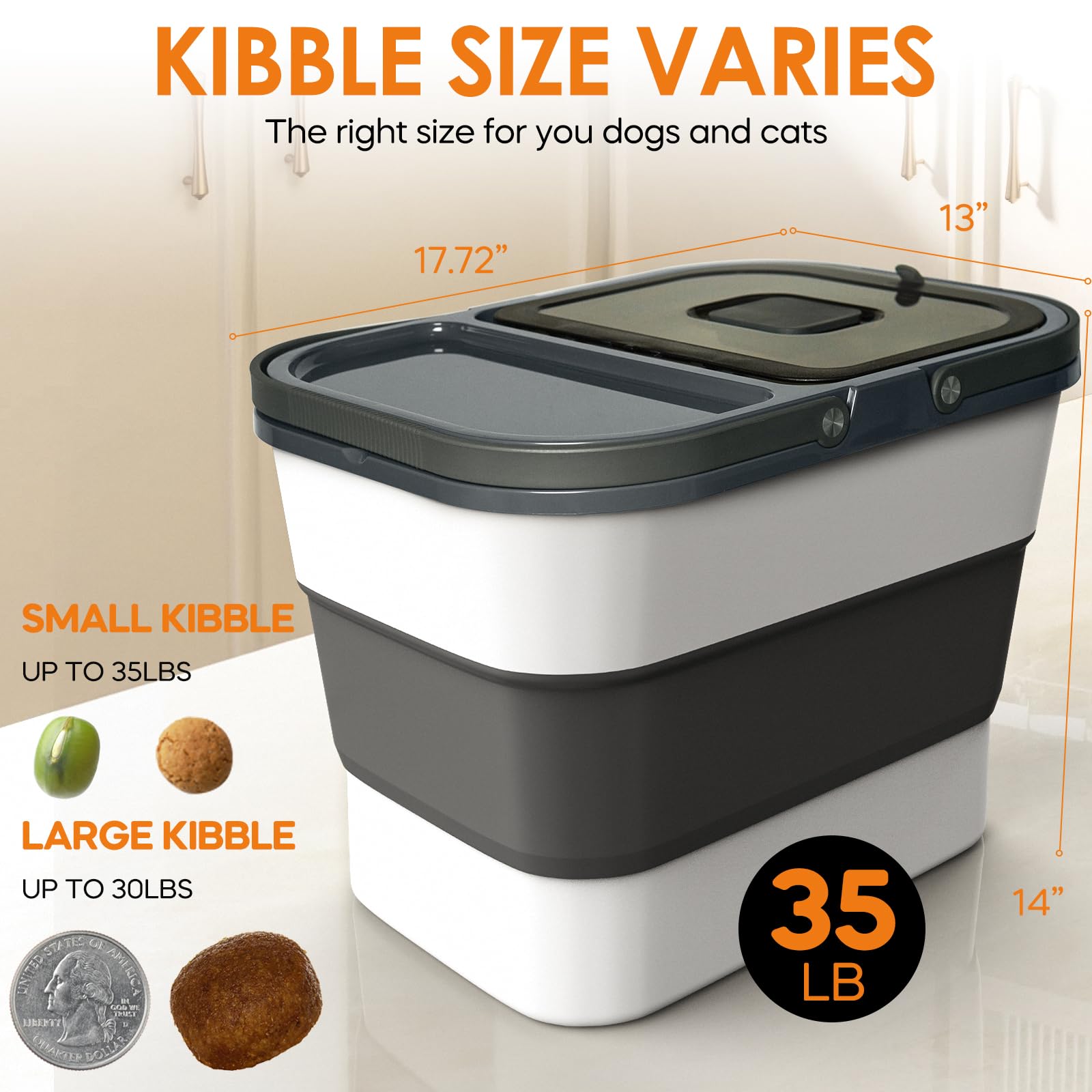 HOYTAMDAR wheels-handle design enables smooth transport even when full.