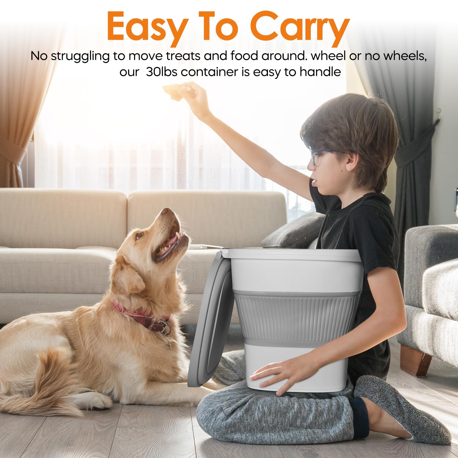 HOYTAMDAR wheeled storage — easy mobility around the kitchen.