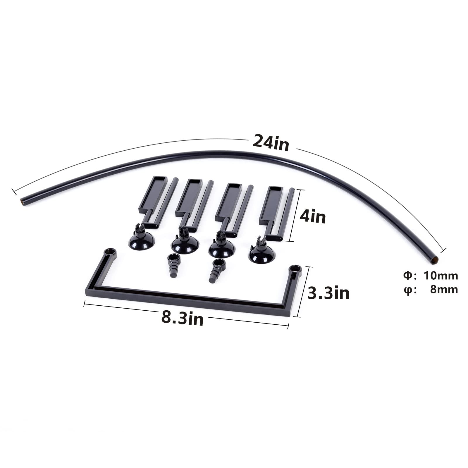HOZOE duckweed fence adjustable height demonstrates barrier protecting plants from currents.
