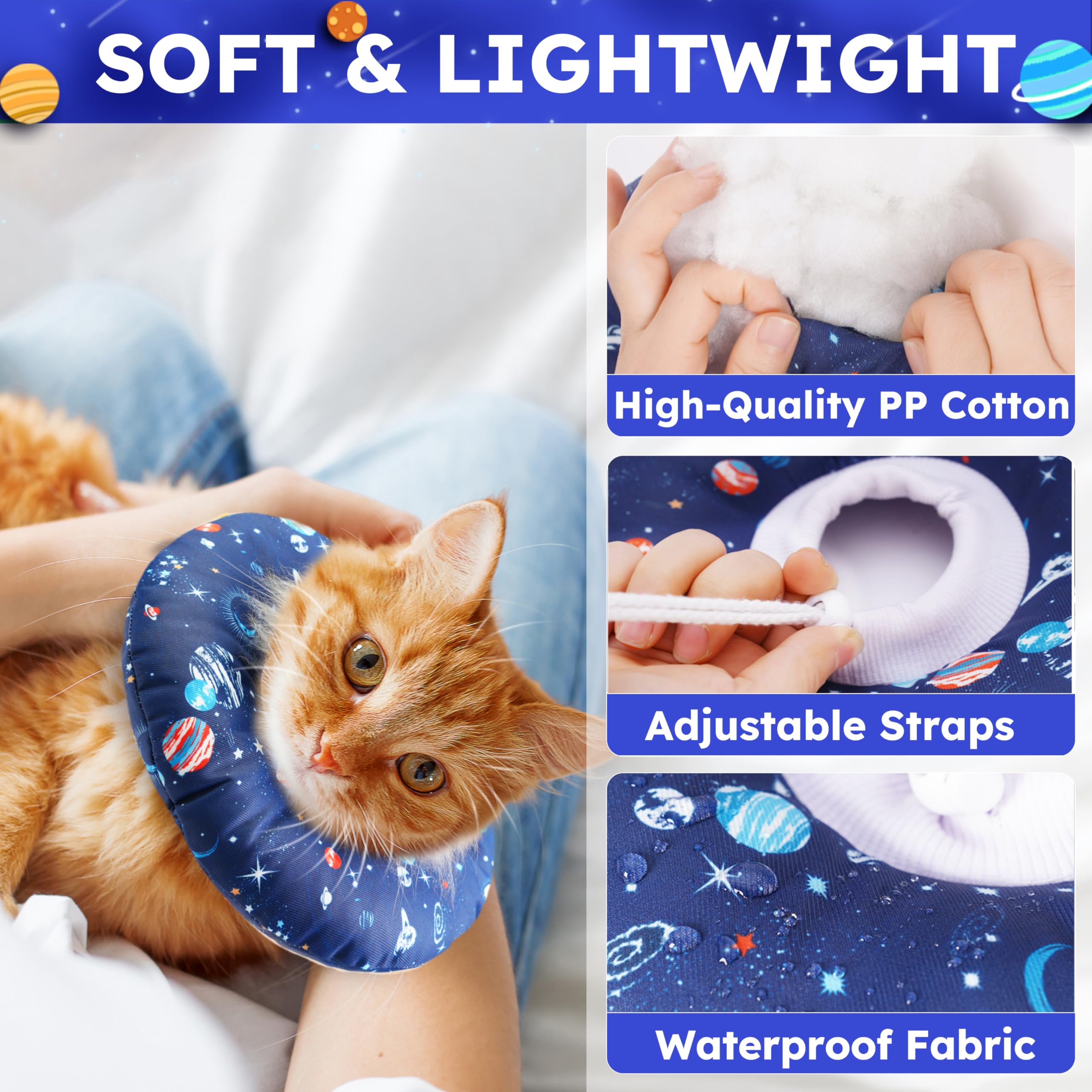 Hpetppy adjustable band shows easy size adjustment for a secure fit