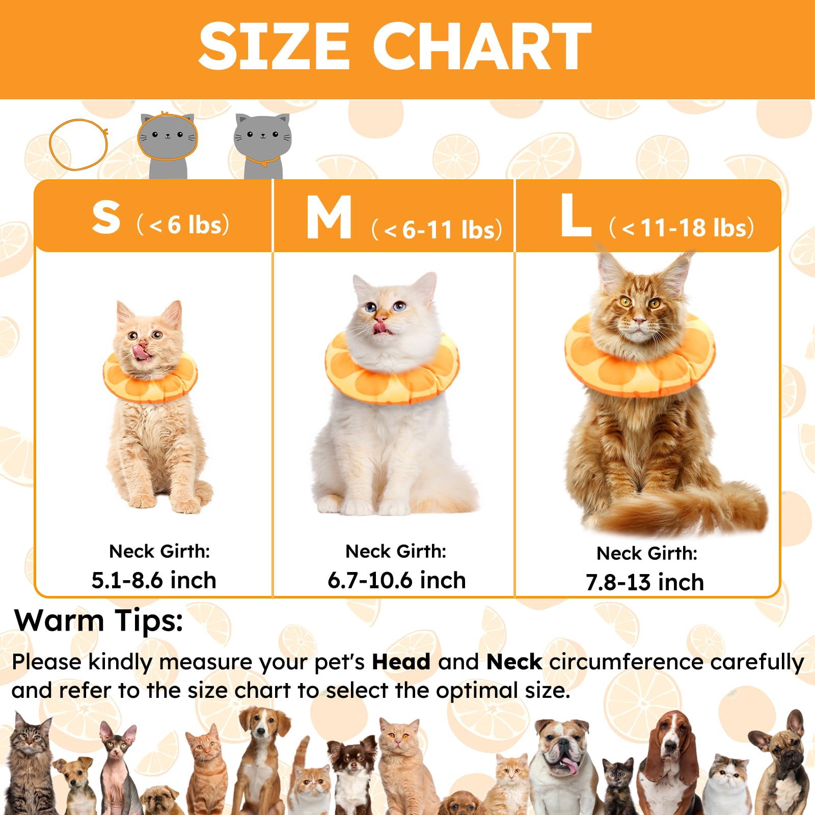 Hpetppy cat cone collar adjustable elastic band ensures secure, comfortable fit