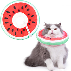 Hpetppy cat cone collar soft closeup showing comfortable recovery aid