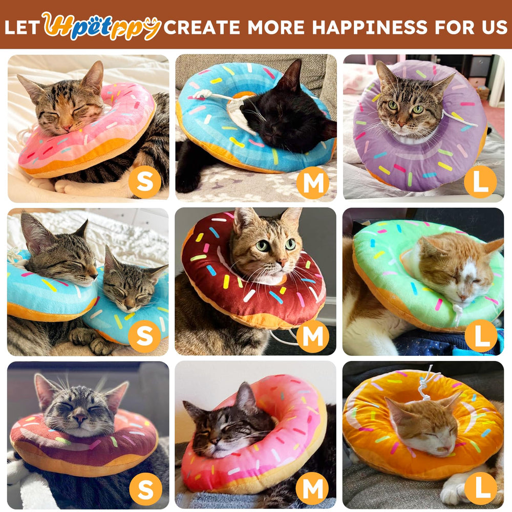 Hpetppy cat cone collar three size options for secure fit