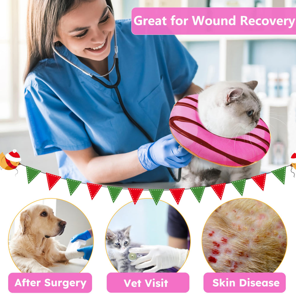 Hpetppy cat cone collar upper-body wound protection for daily wear