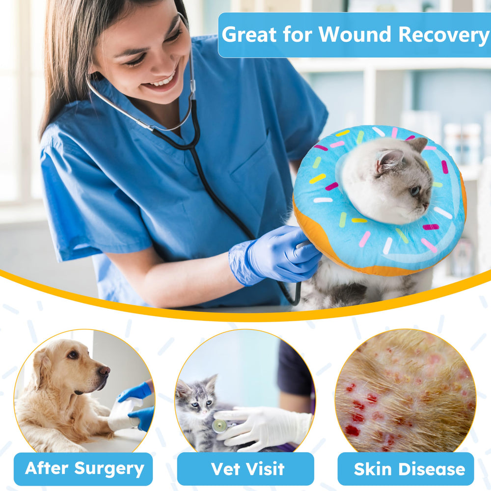 Hpetppy machine-washable collar cleans easily for busy owners.